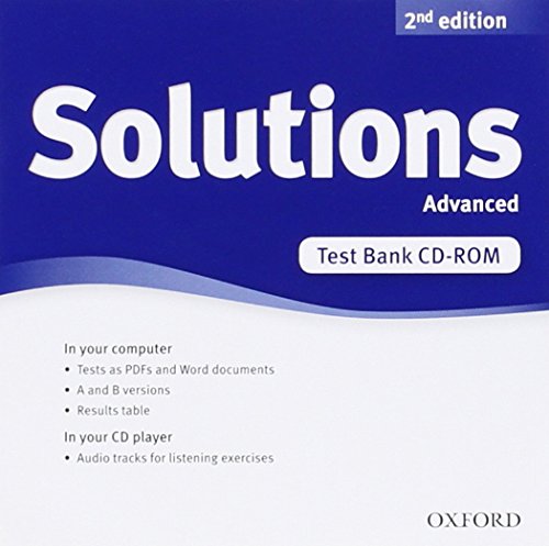 9780194553438: New Solutions Advanced Test CD-rom