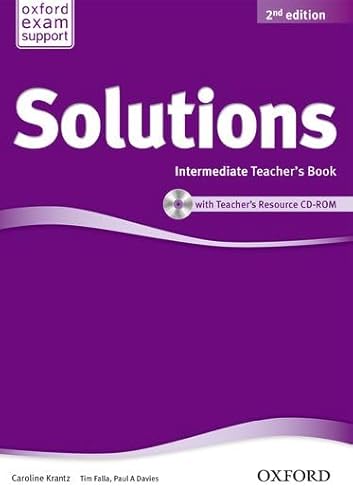 9780194553728: Solutions Intermediate: Teacher's Book & CD-ROM Pack 2nd Edition (Solutions Second Edition) - 9780194553728