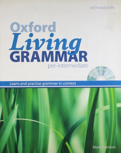 Stock image for Oxford Living Grammar: Pre-Intermediate Student's Book Pack for sale by Better World Books: West