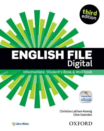 9780194558952: English file digital. Intermediate. Entry checker-Student's book-Workbook. Per le Scuole superiori. Con e-book. Con espansione online