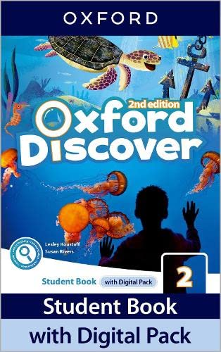 Imagen de archivo de Oxford Discover: Level 2: Student Book with Digital Pack: Print Student Book and 2 years ' access to Student e-book, Workbook e-book, Online Practice and Student Resources. a la venta por Revaluation Books