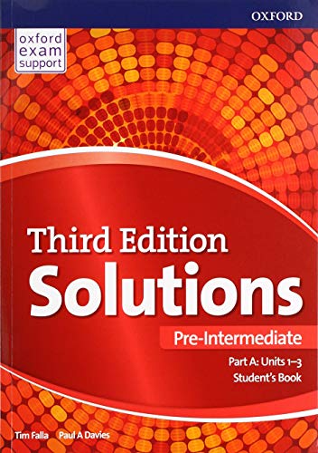 Beispielbild fr Solutions Pre-Intermediate Student's Book zum Verkauf von Blackwell's