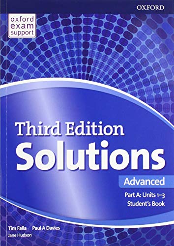 9780194563963: Solutions: Advanced: Student's Book A Units 1-3: Leading the way to success