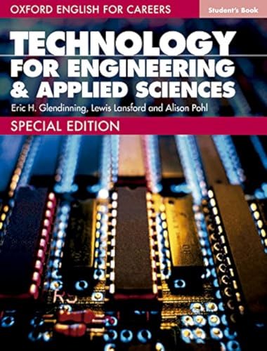 Stock image for TECHNOLOGY FOR ENGINEERING AND APPLIED SCIENCES. STUDENT'S BOOK for sale by Zilis Select Books