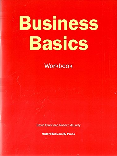 Imagen de archivo de Business Basics: Workbook a la venta por Phatpocket Limited