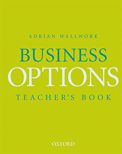 Stock image for Business Options: Teacher's Book for sale by WorldofBooks