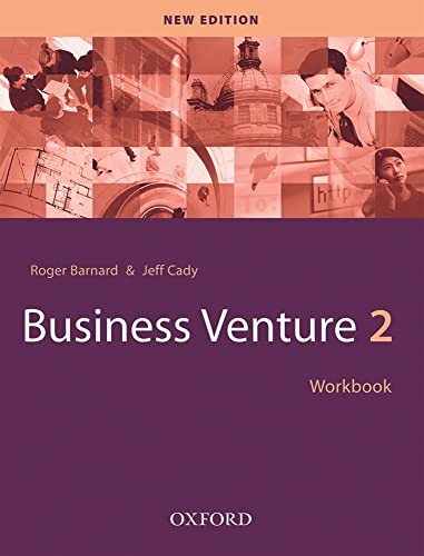 Imagen de archivo de Business Venture 2: Workbook Barnard, Roger; Cady, Jeff a la venta por Iridium_Books