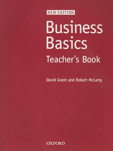 Imagen de archivo de Business Basics: Teacher's Book a la venta por medimops