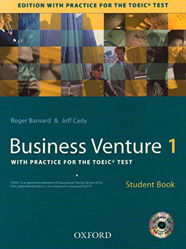 Imagen de archivo de Business Venture 1. Student's Book wiBarnard, Roger; Cady, Jeff a la venta por Iridium_Books