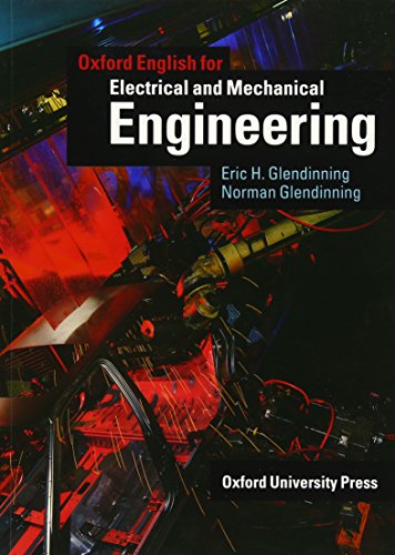 Imagen de archivo de Oxford English for Electrical and Mechanical Engineering: Student's Book a la venta por Ammareal