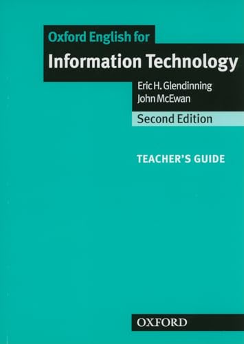 Imagen de archivo de Oxford English for Information Technology: Teacher's Guide (Paperback) a la venta por Iridium_Books
