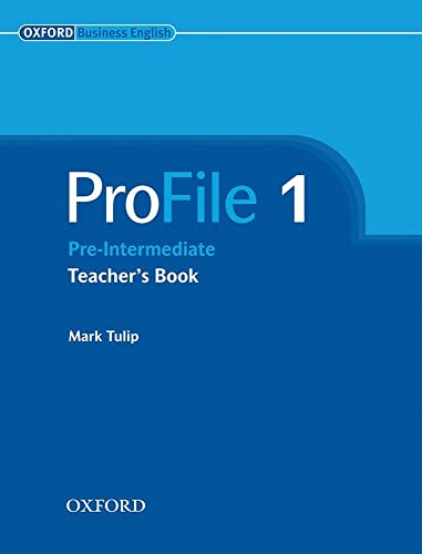 Imagen de archivo de ProFile 1: Teacher's Book a la venta por AwesomeBooks