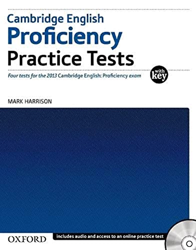 9780194577366: Cambridge English: Proficiency (CPE): Practice Tests with Key