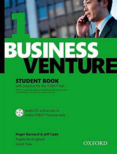 Imagen de archivo de Business Venture 1 Elementary: Student's Book Pack (Student's Book + CD) a la venta por medimops