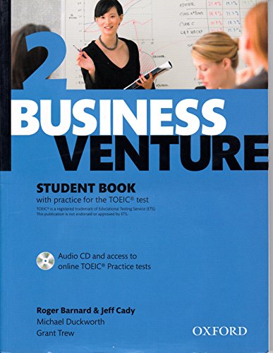 Stock image for Business Venture 2. Students Book and CD Pack for sale by Red's Corner LLC