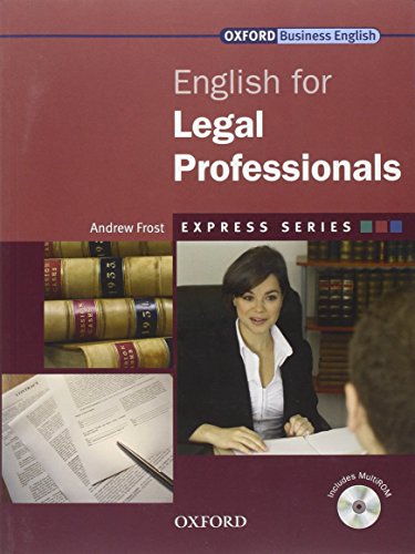 9780194579155: Express Series: English for Legal Professionals: A short, specialist English course.