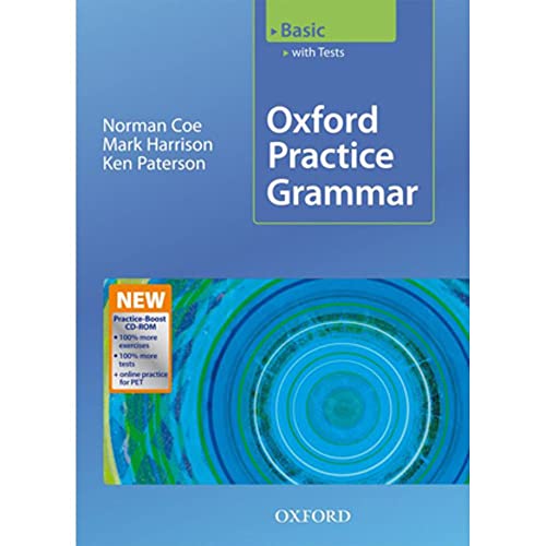 Imagen de archivo de Oxford Practice Grammar Basic: With Key Practice-Boost CD-ROM Pack a la venta por HPB-Red