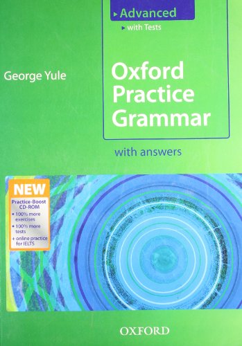 Beispielbild fr Oxford Practice Grammar. Advanced Student's Book with Tests and Practice-Boost CD-ROM. New Edition: With Key Practice-boost CD-ROM Pack Advanced level zum Verkauf von medimops