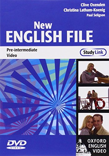Imagen de archivo de New English File: Pre-Intermediate StudyLink Video Six-level general English course for adults (Video, DVD) a la venta por Iridium_Books