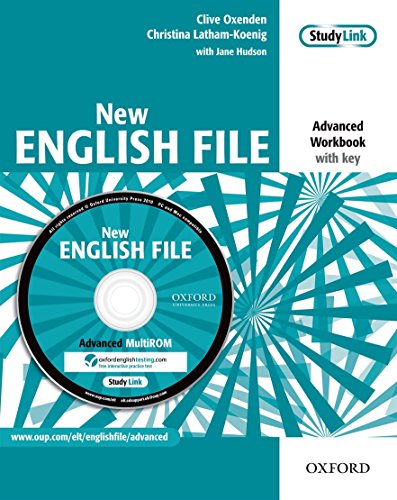 9780194594639: New English File Advanced. Workbook with Multi-ROM Pack (New English File Second Edition)