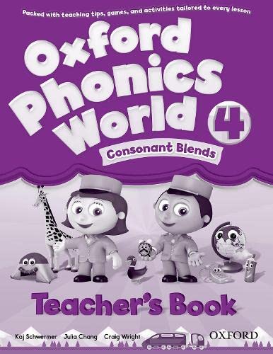 Beispielbild fr Oxford Phonics World: Level 4: Teacher`s Book zum Verkauf von Buchpark