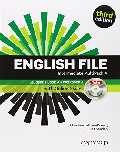 Stock image for English File third edition: Intermediate: MultiPACK A with Oxford Online Skills: The best way to get your students talking for sale by WorldofBooks