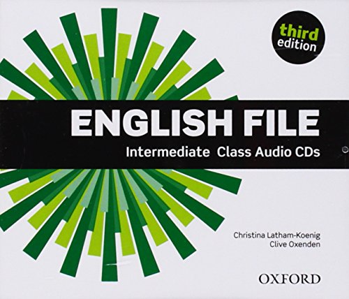 Imagen de archivo de English File Intermediate Class Audio Cds: Third Edition a la venta por Hamelyn