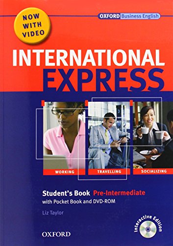 International Express Pre-Intermediate. Student's Pack. (Student's Book, Pocket Book & DVD) Interactive Editions (9780194597388) by Taylor, Liz