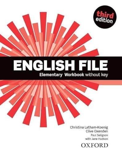 Imagen de archivo de ENGLISH FILE 3RD EDITION ELEMENTARY WORKBOOK WITHOUT KEY 2019 EDITION a la venta por PBShop.store US