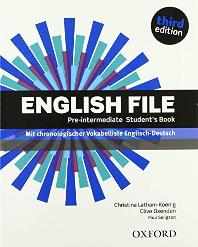 9780194598477: English File. Pre Intermediate Student's Book & iTutor Pack (DE/AT/CH)