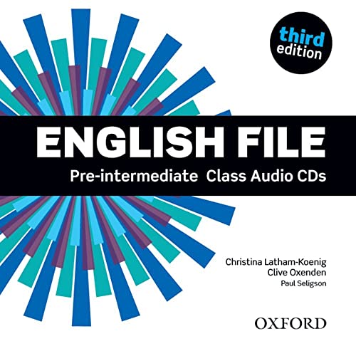 Beispielbild fr ENGLISH FILE P-INT CLASS AUDIO CD3ED zum Verkauf von medimops