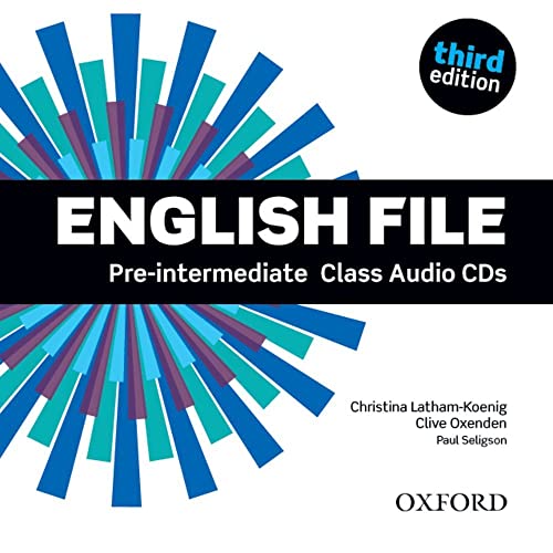 Imagen de archivo de ENGLISH FILE P-INT CLASS AUDIO CD3ED a la venta por medimops