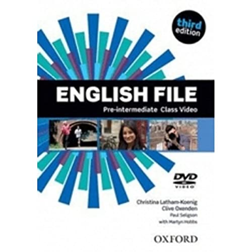 9780194598637: English File 3rd Edition Pre-Intermediate. Class DVD: The best way to get your students talking (English File Third Edition)