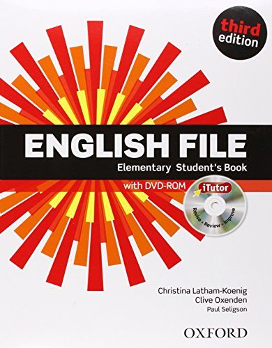 Beispielbild fr English File third edition: Elementary: Student's Book with iTutor: The best way to get your students talking zum Verkauf von WorldofBooks