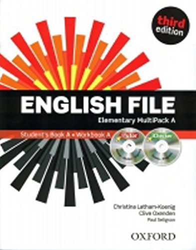 Imagen de archivo de English File third edition Elementary: MultiPack A with iTutor and iChecker a la venta por medimops