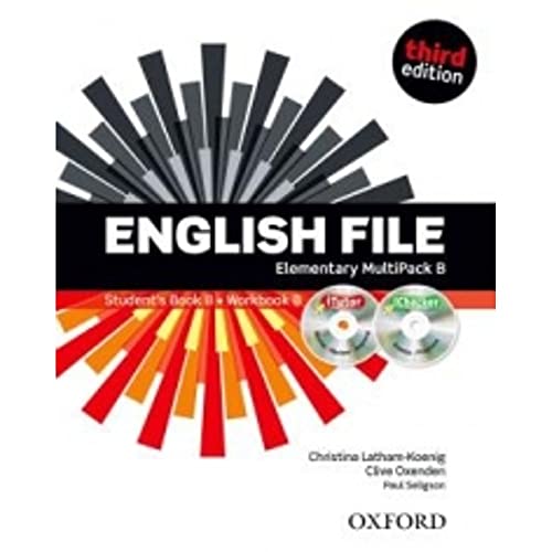 Beispielbild fr English File third edition Elementary: MultiPack B with iTutor and iChecker zum Verkauf von medimops