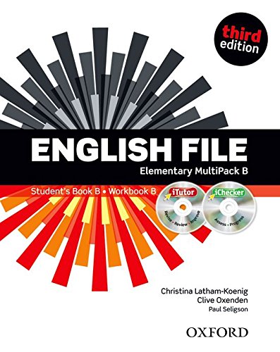 Imagen de archivo de English File third edition Elementary: MultiPack B with iTutor and iChecker a la venta por medimops