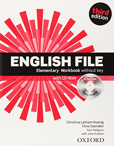 Stock image for English File 3rd Edition Elementary. Workbook without Key and iChecker for sale by Books Unplugged