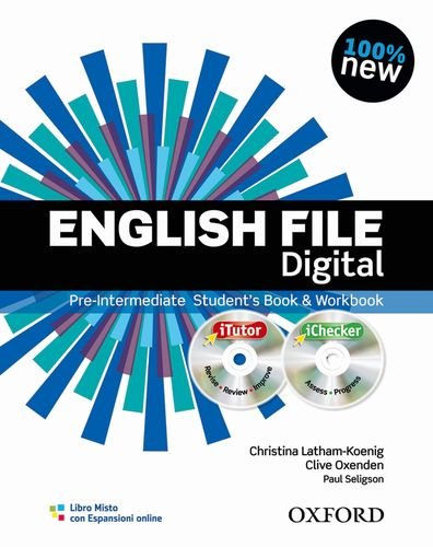 9780194598897: English file digital. Pre-intermediate. Student's book-Workbook. Without keys. Per le Scuole superiori. Con espansione online