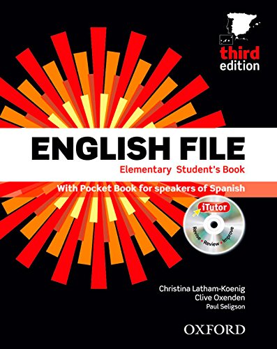 9780194598941: English File 3rd Edition Elementary. Student's Book, iTutor and Pocket Book Pack