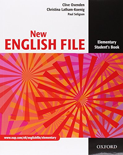 9780194599665: New english file. Elementary. Student's book-Workbook-My digital book-Key. Per le Scuole superiori. Con CD-ROM. Con espansione online