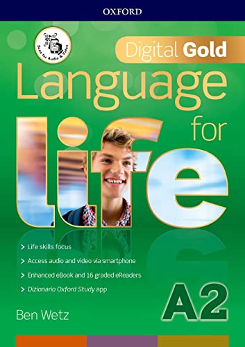 Beispielbild fr Language for life. Digital gold. A2. Per il biennio delle Scuole superiori. Con e-book. Con espansione online zum Verkauf von medimops