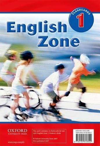 Stock image for English Zone 1: Flashcards for sale by Revaluation Books