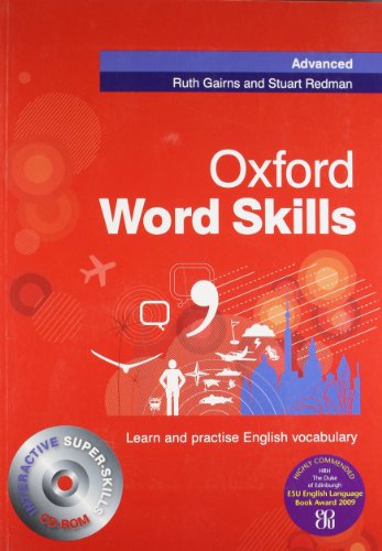 Stock image for Oxford Word Skills Advanced Students Book and CD-ROM Pack for sale by Zoom Books Company