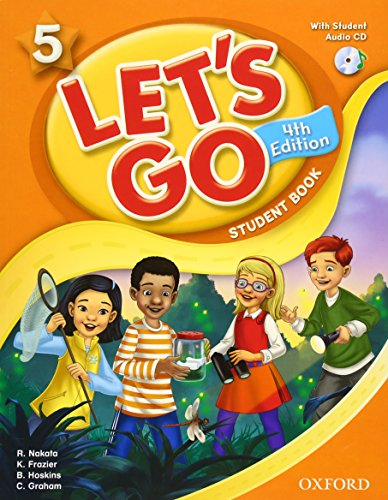 Stock image for Let's Go 5 Student Book with Audio CD: Language Level: Beginning to High Intermediate. Interest Level: Grades K-6. Approx. Reading Level: K-4 for sale by ZBK Books