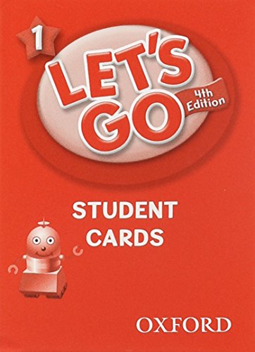 Imagen de archivo de Let's Go 1 Student Cards: Language Level: Beginning to High Intermediate. Interest Level: Grades K-6. Approx. Reading Level: K-4 a la venta por Brook Bookstore