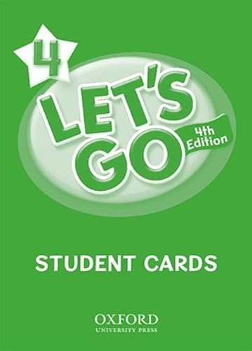 Imagen de archivo de Let's Go 4 Student Cards: Language Level: Beginning to High Intermediate. Interest Level: Grades K-6. Approx. Reading Level: K-4 a la venta por Brook Bookstore