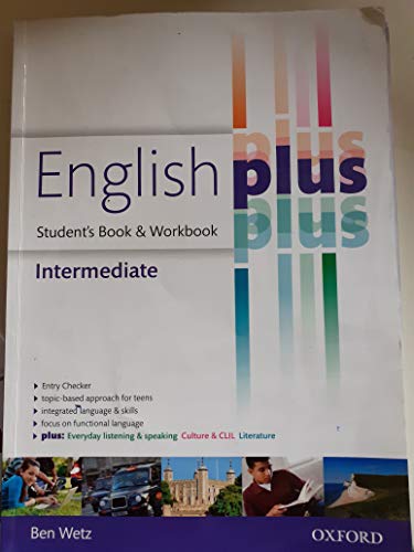 Imagen de archivo de English plus. Intermediate. Student's book-Workbook. Per Per le Scuole superiori. a la venta por medimops