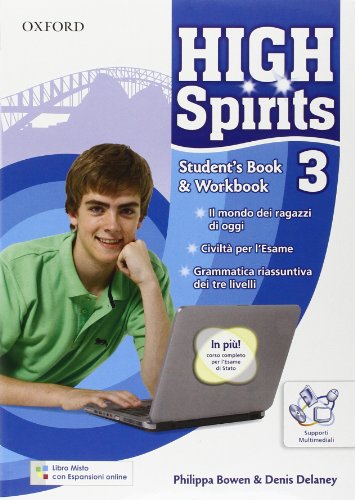 9780194664264: High spirits. Student's book-Workbook-Extrabook. Per la Scuola media. Con CD-ROM. Con espansione online (Vol. 3)