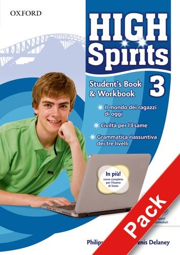 Imagen de archivo de High spirits. Student's book-Workbook-My digital book-Extra book. Per la Scuola media. Con espansione online (Vol. 3) a la venta por Buchpark